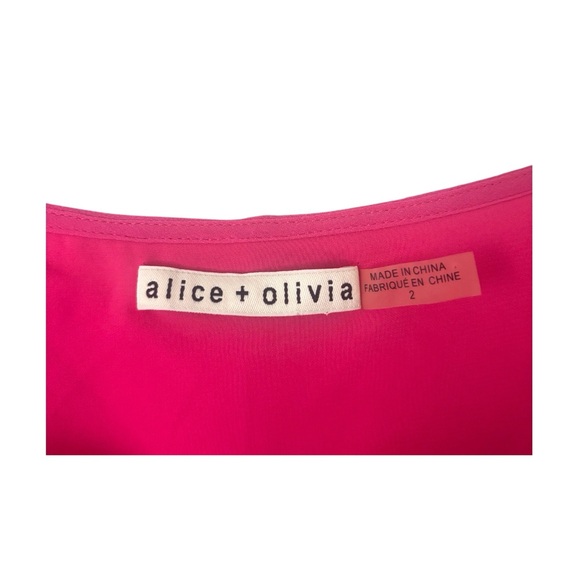 Alice + Olivia Ruffle Tier Mini Dress - Picture 4 of 4